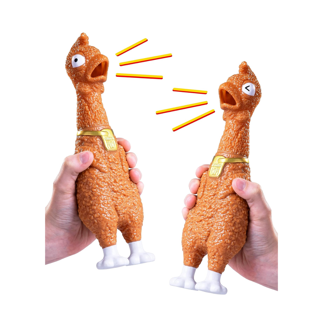 Animolds Squeeze Me Rubber Fried Chicken